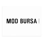 MOD BURSA  Postcards