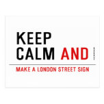 KEEP  CALM  Postcards