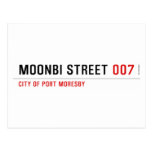 Moonbi Street  Postcards