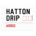HATTON DRIP  Postcards