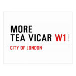 MORE TEA VICAR  Postcards