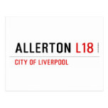 ALLERTON  Postcards