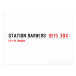 Station barbers   Postcards