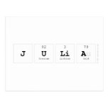 JULIA  Postcards