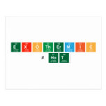 Exothermic
  #HOT  Postcards