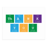 Thank
  You  Postcards