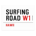 Surfing Road  Postcards