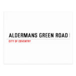 Aldermans green road  Postcards