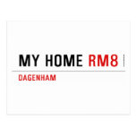 MY HOME  Postcards