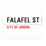 Falafel ST  Postcards