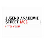 jugend akademie Street  Postcards