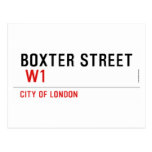 Boxter Street    Postcards
