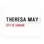 THERESA MAY  Postcards