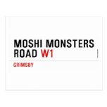 Moshi Monsters Road  Postcards