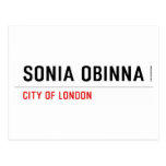 SONIA OBINNA  Postcards