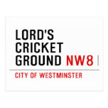 LORD'S CRICKET GROUND  Postcards