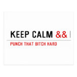 Keep calm  Postcards