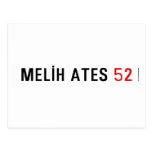 MELİH ATES  Postcards