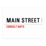 MAIN STREET  Postcards