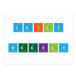 Daily
 
 WEEKLY  Postcards