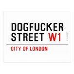 DOGFUCKER STREET  Postcards