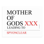 Mother of gods  Postcards