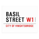 Basil Street  Postcards
