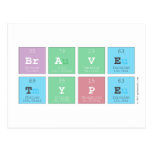Brave
 type  Postcards
