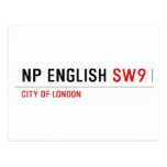 NP English  Postcards