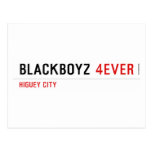 Blackboyz  Postcards