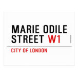 Marie Odile  Street  Postcards