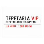 TEPETARLA  Postcards