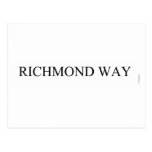 Richmond way  Postcards