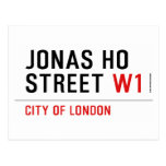 JONAS HO  STREET  Postcards