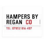 HAMPERS BY REGAN   Postcards