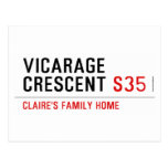 vicarage crescent  Postcards