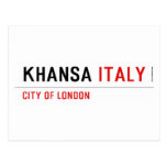khansa  Postcards