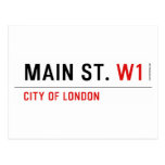 Main St.  Postcards
