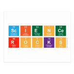SCIENCE
 ROCKS  Postcards