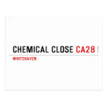 Chemical Close  Postcards