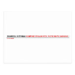 SHAHRIZAL B OTHMAN  Postcards