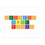 Periodic 
 Table 
 Rocks  Postcards