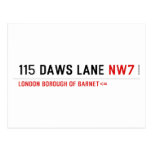 115 Daws LANE  Postcards