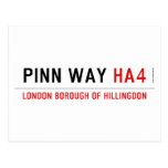 Pinn Way  Postcards