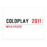 COLDPLAY   Postcards