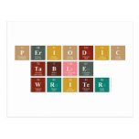 Periodic
 Table
 Writer  Postcards