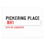 PICKERING PLACE   Postcards