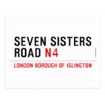 Seven Sisters Road  Postcards
