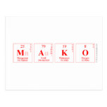 Mako  Postcards