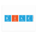 DIAZ  Postcards